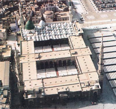 Prophet's Mosque before the last expansion