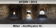 AYDIN Milet  –Amfitiyatro III–