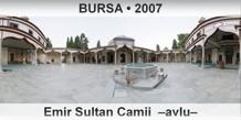 BURSA Emir Sultan Camii  –Avlu–
