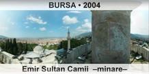 BURSA Emir Sultan Camii  –Minare–