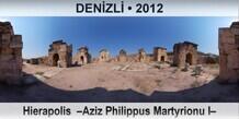 DENİZLİ Hierapolis  –Aziz Philippus Martyrionu I–