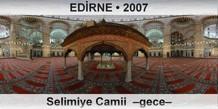 EDİRNE Selimiye Camii  –Gece–