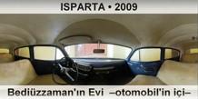 ISPARTA Bediüzzaman'ın Evi  –Otomobil'in içi–