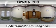 ISPARTA Bediüzzaman'ın Evi  –Sağ oda–