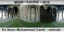 MISIR • KAHİRE En Nasır Muhammed Camii  –Mihrab–