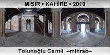 MISIR • KAHİRE Tolunoğlu Camii  –Mihrab–