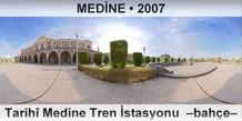 MEDİNE Tarihî Medine Tren İstasyonu  –Bahçe–