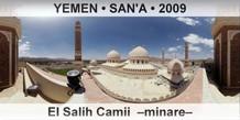 YEMEN • SAN'A El Salih Camii  –Minare–