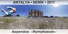 ANTALYA • SERİK Aspendos  –Nymphaeum–