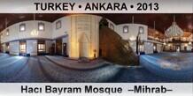 TURKEY â€¢ ANKARA HacÄ± Bayram Mosque  â€“Mihrabâ€“