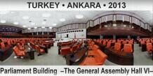 TURKEY â€¢ ANKARA Parliament Building  â€“The General Assembly Hall VIâ€“