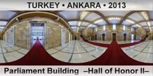 TURKEY â€¢ ANKARA Parliament Building  â€“Hall of Honor IIâ€“