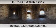 TURKEY â€¢ AYDIN Miletus  â€“Amphitheater IIIâ€“