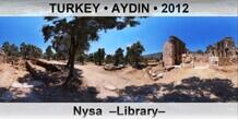 TURKEY â€¢ AYDIN Nysa  â€“Libraryâ€“