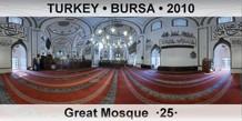 TURKEY • BURSA Great Mosque  ·25·