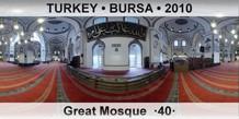 TURKEY • BURSA Great Mosque  ·40·