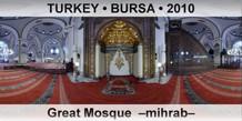 TURKEY • BURSA Great Mosque  –Mihrab–