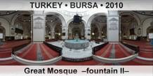 TURKEY • BURSA Great Mosque  –Fountain II–