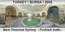 TURKEY • BURSA New Thermal Spring  –Turkish bath–