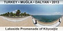 TURKEY • MUĞLA • DALYAN Lakeside Promenade of Köyceğiz