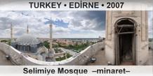 TURKEY â€¢ EDÄ°RNE Selimiye Mosque  â€“Minaretâ€“