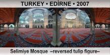 TURKEY â€¢ EDÄ°RNE Selimiye Mosque  â€“Reversed tulip figureâ€“