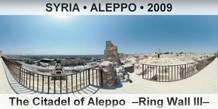 SYRIA • ALEPPO The Citadel of Aleppo  –Ring Wall III–