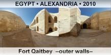 EGYPT â€¢ ALEXANDRIA Fort Qaitbey  â€“Outer wallsâ€“