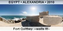 EGYPT â€¢ ALEXANDRIA Fort Qaitbey  â€“Walls IIIâ€“