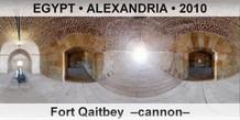EGYPT â€¢ ALEXANDRIA Fort Qaitbey  â€“Cannonâ€“