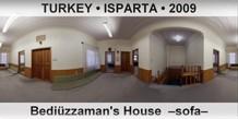 TURKEY • ISPARTA Bediüzzaman's House  –Sofa–