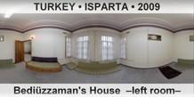 TURKEY • ISPARTA Bediüzzaman's House  –Left room–