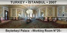 TURKEY â€¢ Ä°STANBUL Beylerbeyi Palace  â€“Working Room NÂ°25â€“