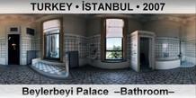 TURKEY â€¢ Ä°STANBUL Beylerbeyi Palace  â€“Bathroomâ€“