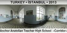 TURKEY • İSTANBUL Anchor Anatolian Teacher High School  –Corridor–