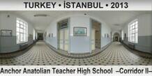 TURKEY • İSTANBUL Anchor Anatolian Teacher High School  –Corridor II–