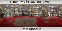 TURKEY â€¢ Ä°STANBUL Fatih Mosque