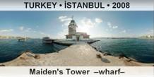 TURKEY • İSTANBUL Maiden's Tower  –Wharf–