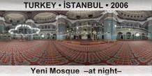 TURKEY • İSTANBUL Yeni Mosque  –At night–