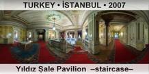 TURKEY • İSTANBUL Yıldız Şale Pavilion  –Staircase–
