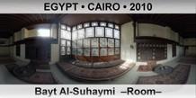 EGYPT • CAIRO Bayt Al-Suhaymi  –Room–