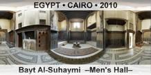 EGYPT • CAIRO Bayt Al-Suhaymi  –Men's Hall–