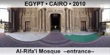 EGYPT â€¢ CAIRO Al-Rifa'i Mosque  â€“Entranceâ€“