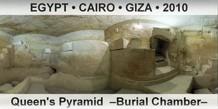 EGYPT â€¢ CAIRO â€¢ GIZA Queen's Pyramid, Burial Chamber