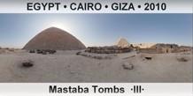 EGYPT â€¢ CAIRO â€¢ GIZA Mastaba Tombs  Â·IIIÂ·