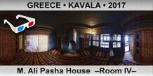 GREECE â€¢ KAVALA M. Ali Pasha House  â€“Room IVâ€“