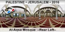 PALESTINE â€¢ JERUSALEM Al-Aqsa Mosque  â€“Rear Leftâ€“