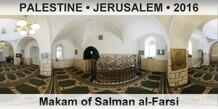 PALESTINE • JERUSALEM Makam of Salman al-Farsi