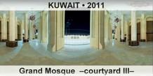 KUWAIT Grand Mosque  –Courtyard III–