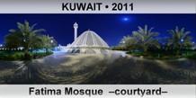 KUWAIT Fatima Mosque  –Courtyard–